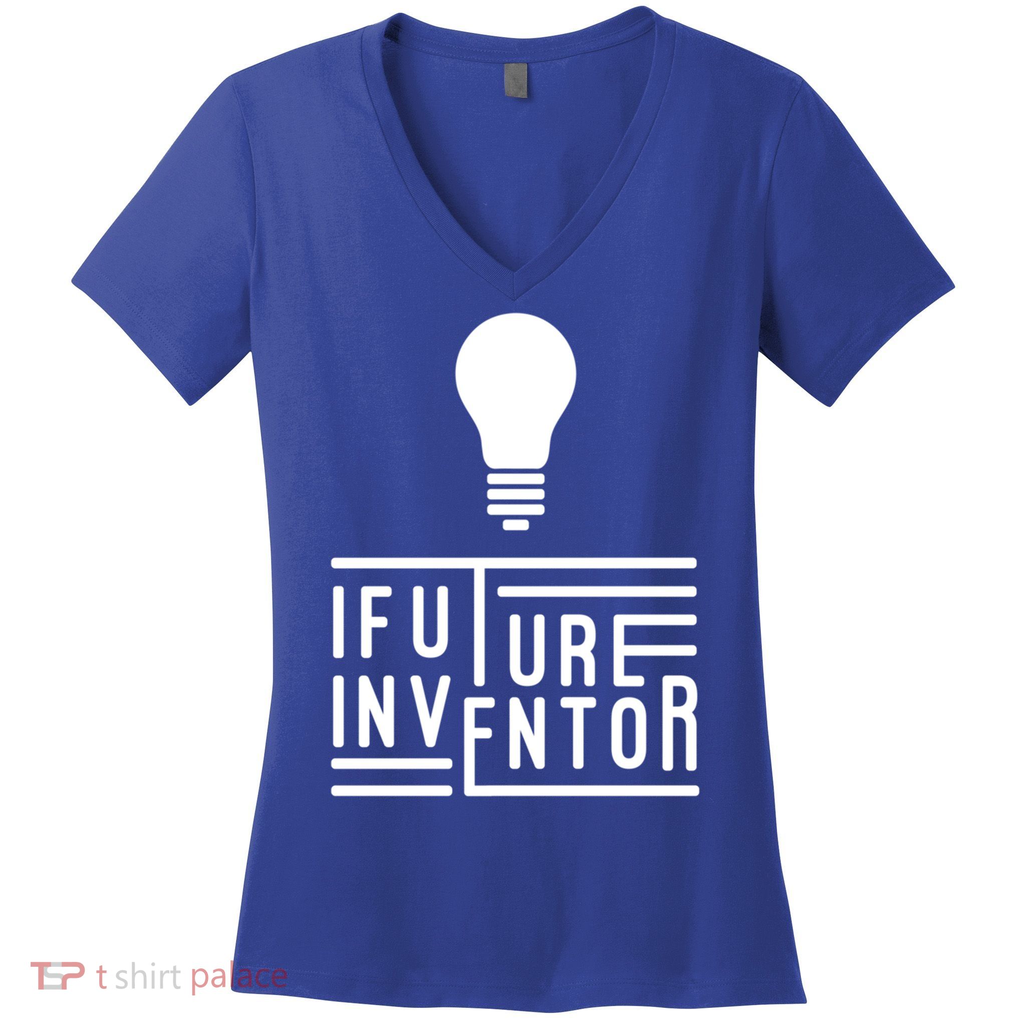 Future Inventor Gift Artificial Intelligence Gift Women's V-Neck T-Shirt
