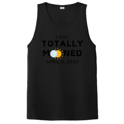 Funny I Got Totally Mooned Total Solar Eclipse April 8 PosiCharge Competitor Tank