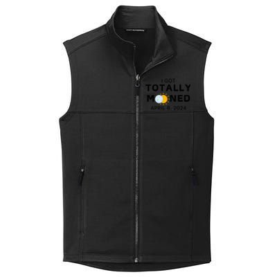 Funny I Got Totally Mooned Total Solar Eclipse April 8 Collective Smooth Fleece Vest