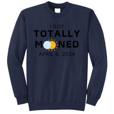 Funny I Got Totally Mooned Total Solar Eclipse April 8 Sweatshirt