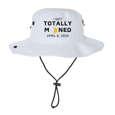 Funny I Got Totally Mooned Total Solar Eclipse April 8 Legacy Cool Fit Booney Bucket Hat