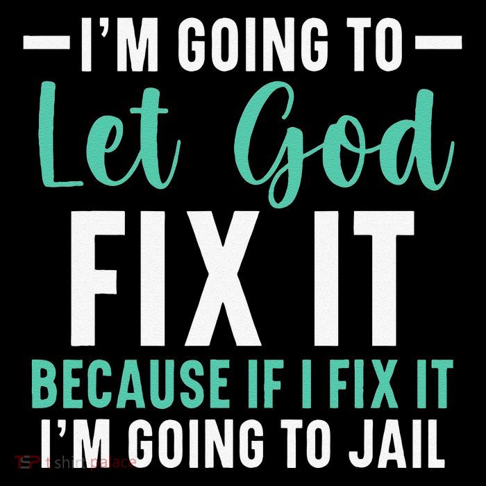 Funny I'm Going To Let God Fix It, If I Fix It I'm Going To Stripe Pom Pom Beanie