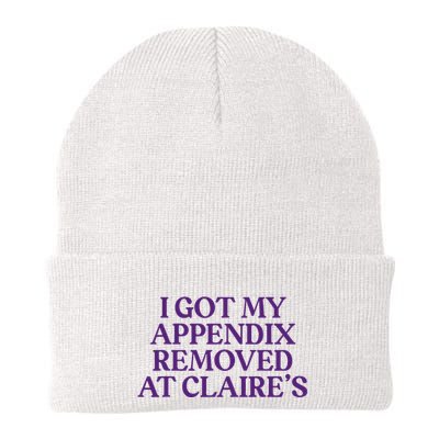 Funny I Got My Appendix Removed At ClaireS Meme Trending Beanie