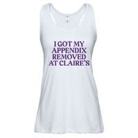 Funny I Got My Appendix Removed At ClaireS Meme Trending Ladies Essential Flowy Tank