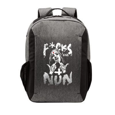 F-cks I Give Nun Dark Humor Gothic Design Tee Vector Backpack