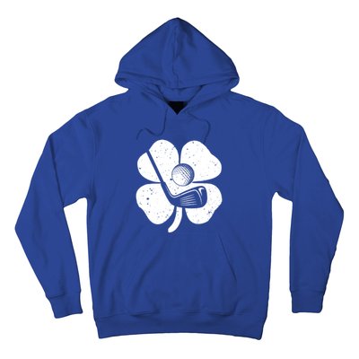 Fun Irish Golf Shamrocks Costume St Patrick's Day Gift Hoodie