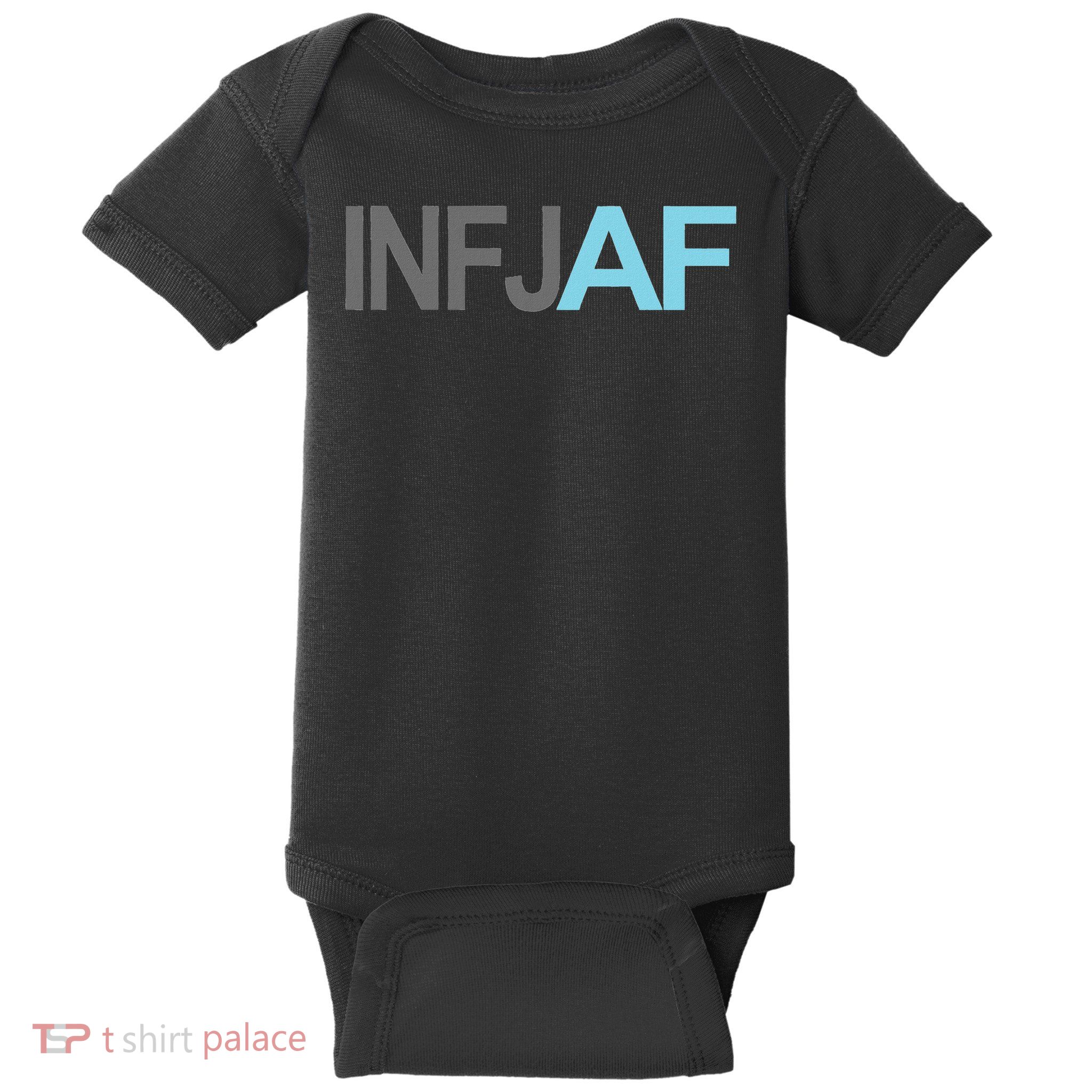Funny Introvert Gift Sarcastic Personality Humor Infj Af Baby Bodysuit