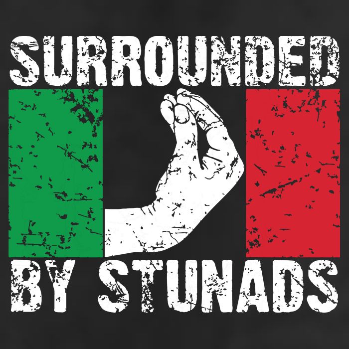 Funny Italian Gift For Men Women Cool Surrounded By Stunads 11oz C Handle Ceramic Mug