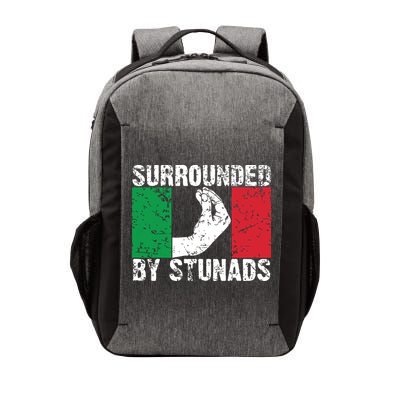 Funny Italian Gift For Men Women Cool Surrounded By Stunads Vector Backpack