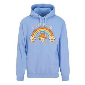 Funny I Got Ptsd Pussy Thats So Delicious Unisex Surf Hoodie