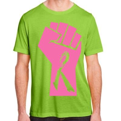 Fight Against Breast Cancer Fist Adult ChromaSoft Performance T-Shirt