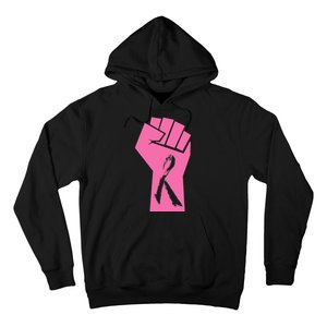 Fight Against Breast Cancer Fist Hoodie