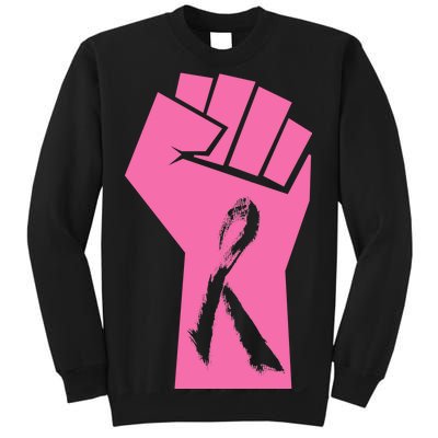 Fight Against Breast Cancer Fist Sweatshirt