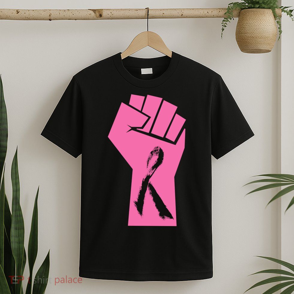 Fight Against Breast Cancer Fist T-Shirt