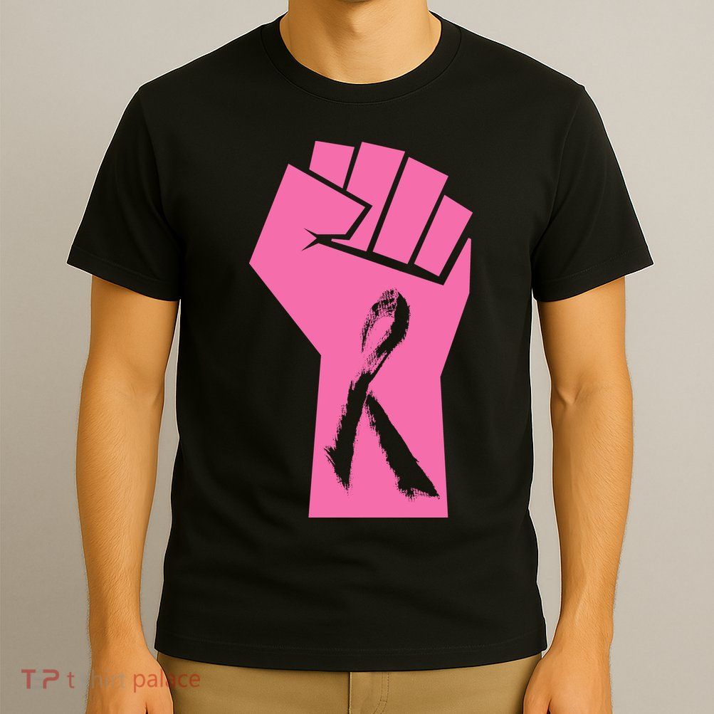 Fight Against Breast Cancer Fist T-Shirt