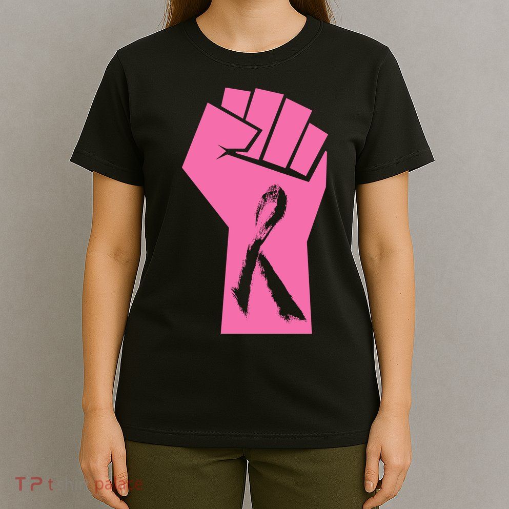 Fight Against Breast Cancer Fist T-Shirt