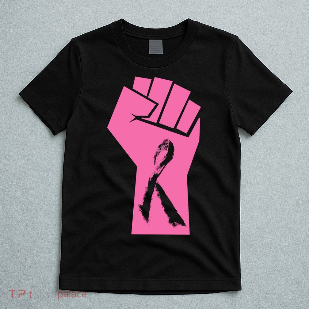 Fight Against Breast Cancer Fist T-Shirt