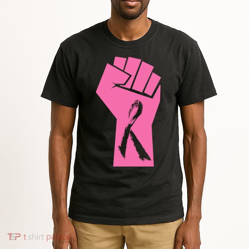Fight Against Breast Cancer Fist Tall T-Shirt