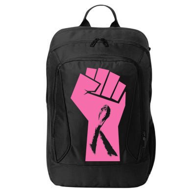 Fight Against Breast Cancer Fist City Backpack