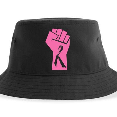 Fight Against Breast Cancer Fist Sustainable Bucket Hat