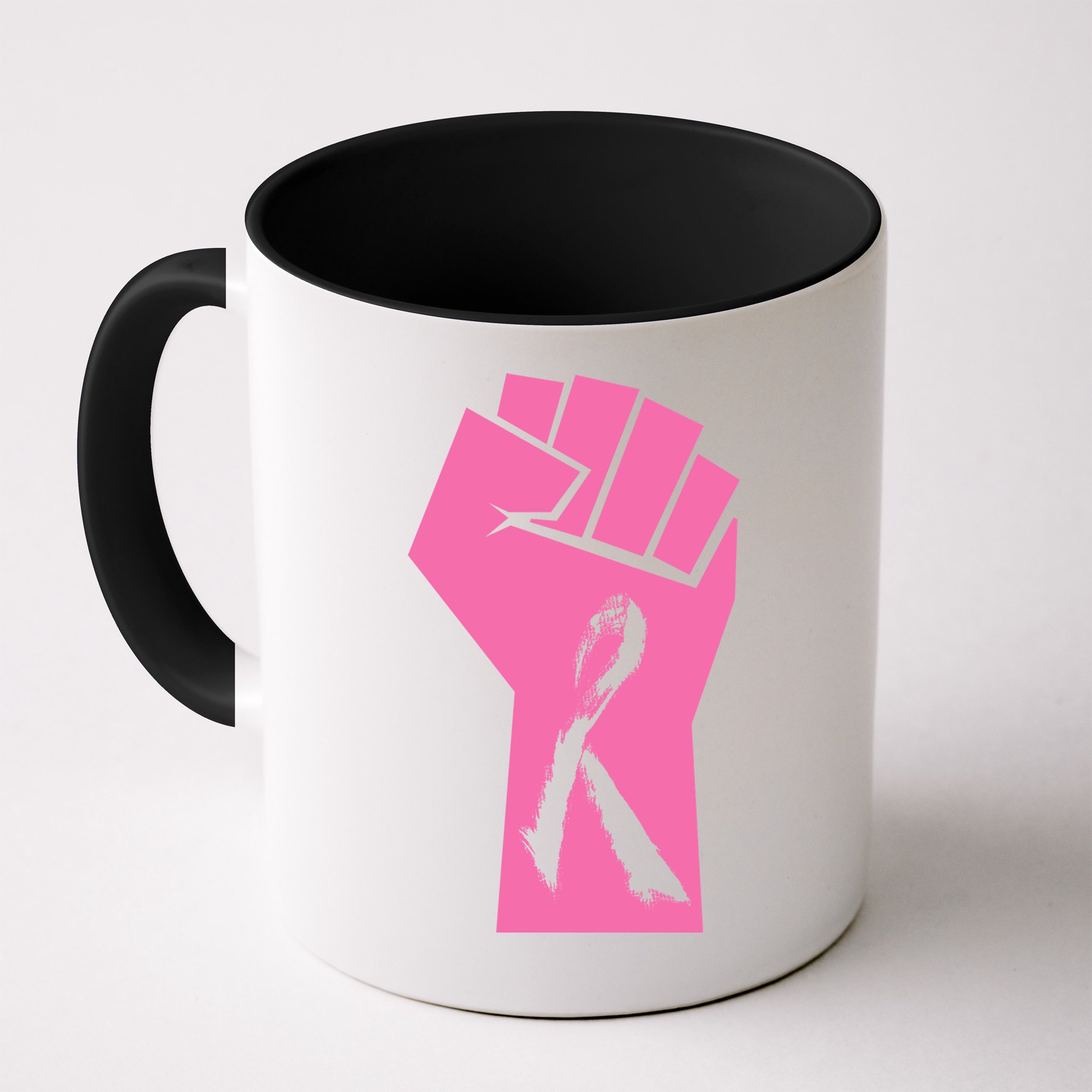 Fight Against Breast Cancer Fist Mug