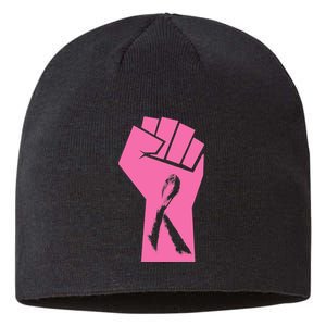 Fight Against Breast Cancer Fist Sustainable Beanie