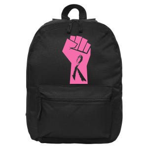 Fight Against Breast Cancer Fist 16 in Basic Backpack