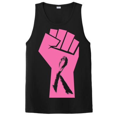 Fight Against Breast Cancer Fist PosiCharge Competitor Tank