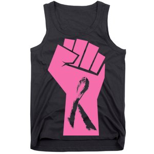 Fight Against Breast Cancer Fist Tank Top