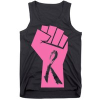 Fight Against Breast Cancer Fist Tank Top