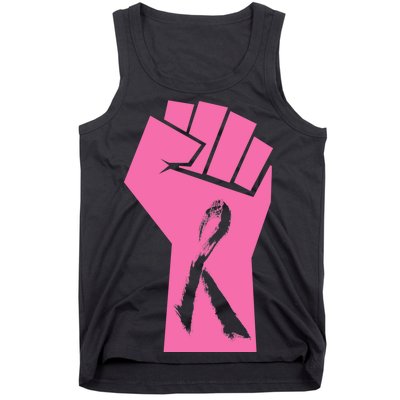 Fight Against Breast Cancer Fist Tank Top