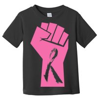 Fight Against Breast Cancer Fist Toddler T-Shirt