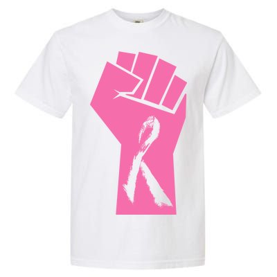 Fight Against Breast Cancer Fist Garment-Dyed Heavyweight T-Shirt