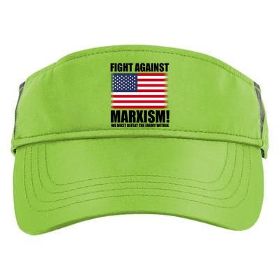 Fight Against Marxism Adult Drive Performance Visor