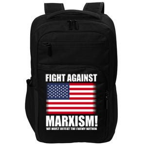 Fight Against Marxism Impact Tech Backpack