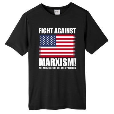 Fight Against Marxism Tall Fusion ChromaSoft Performance T-Shirt