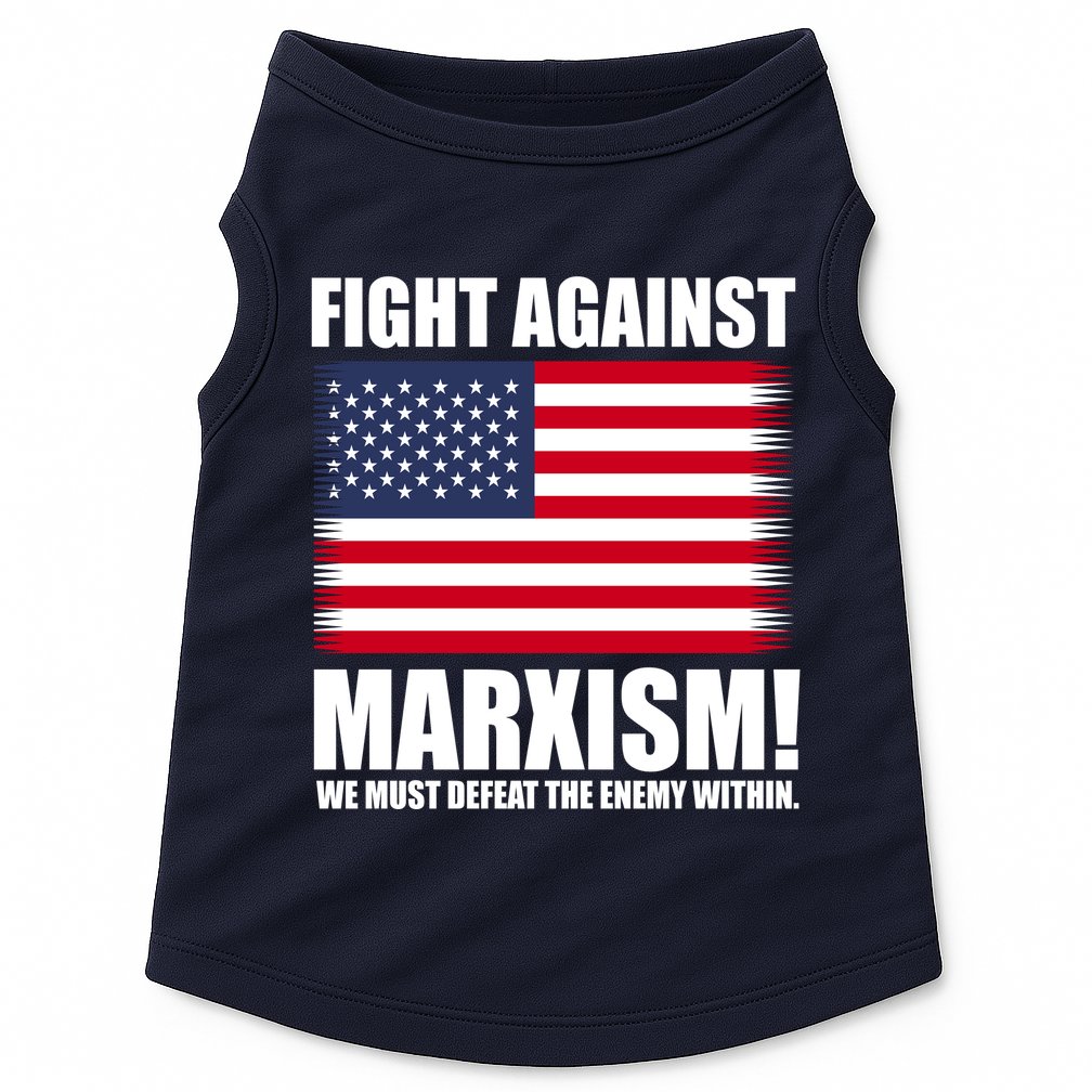 Fight Against Marxism Doggie Tank