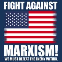 Fight Against Marxism 7-Panel Snapback Hat