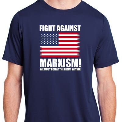 Fight Against Marxism Adult ChromaSoft Performance T-Shirt