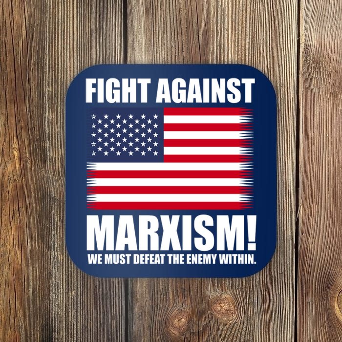 Fight Against Marxism Coaster