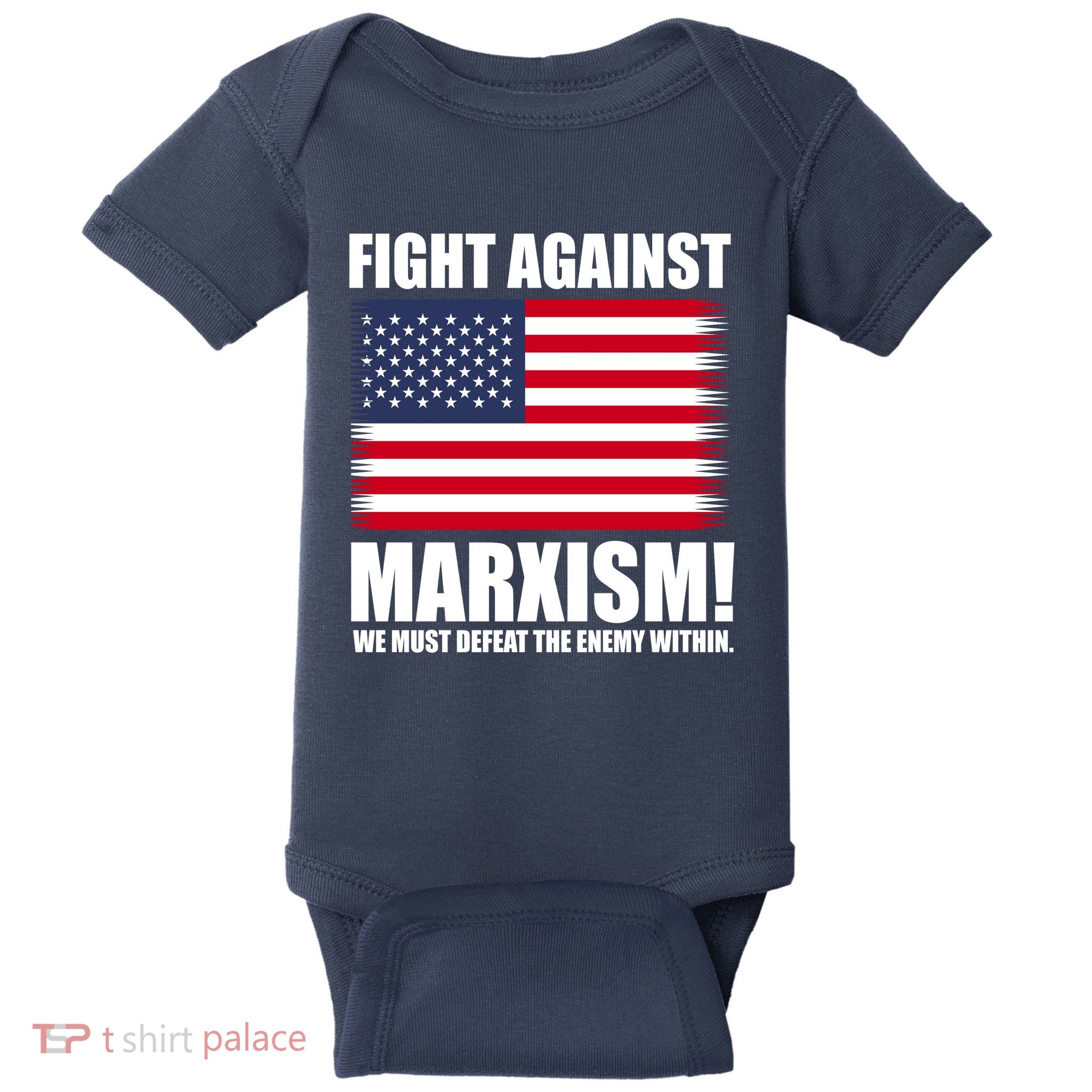 Fight Against Marxism Baby Bodysuit