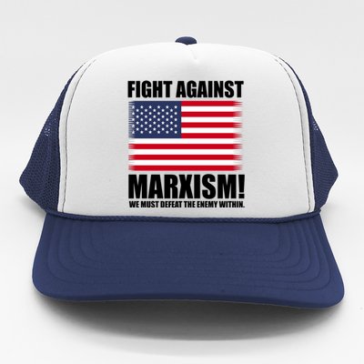 Fight Against Marxism Trucker Hat