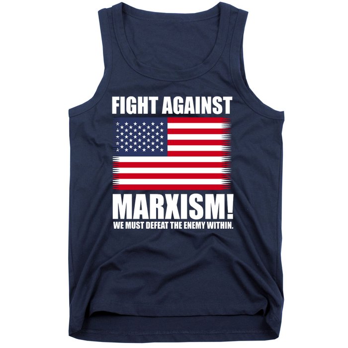 Fight Against Marxism Tank Top