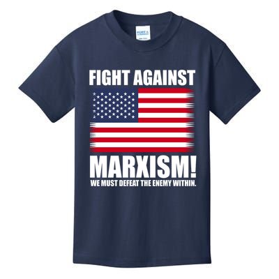 Fight Against Marxism Kids T-Shirt