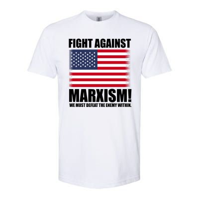 Fight Against Marxism Softstyle CVC T-Shirt