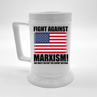 Fight Against Marxism Beer Stein