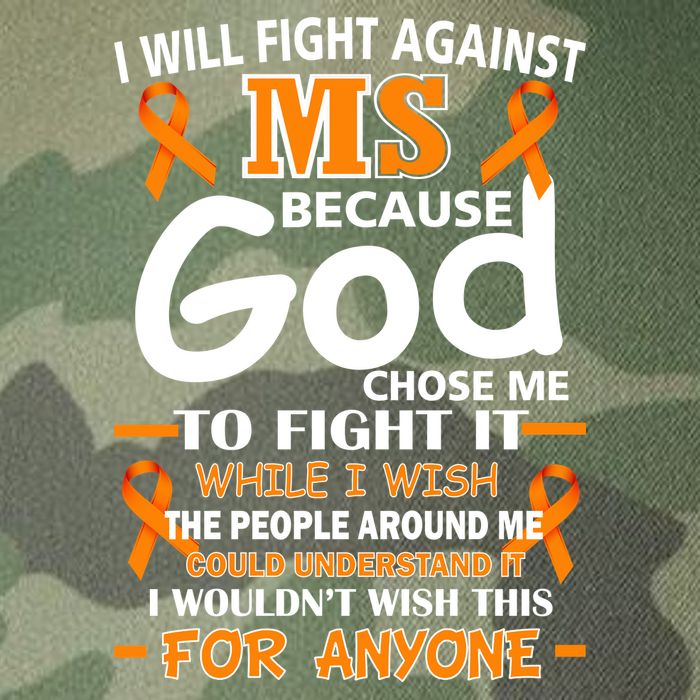 Fight Against MS Awareness Multiple Sclerosis Quote Legacy Tie Dye Trucker Hat