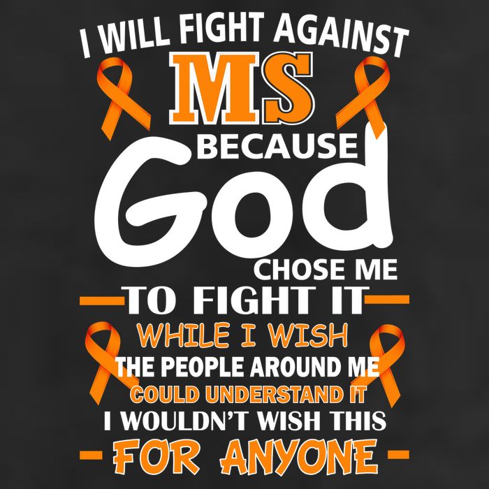 Fight Against MS Awareness Multiple Sclerosis Quote 15oz Campfire Ceramic Mug