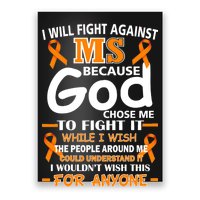 Fight Against MS Awareness Multiple Sclerosis Quote Poster