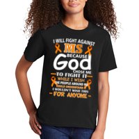 Fight Against MS Awareness Multiple Sclerosis Quote Kids T-Shirt